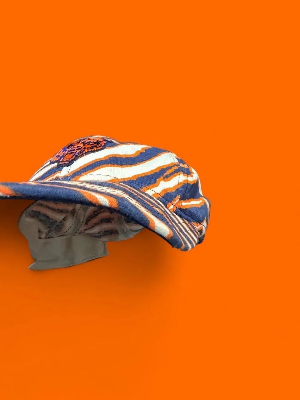 Vintage 90s Zubaz NFL Chicago Bears hat